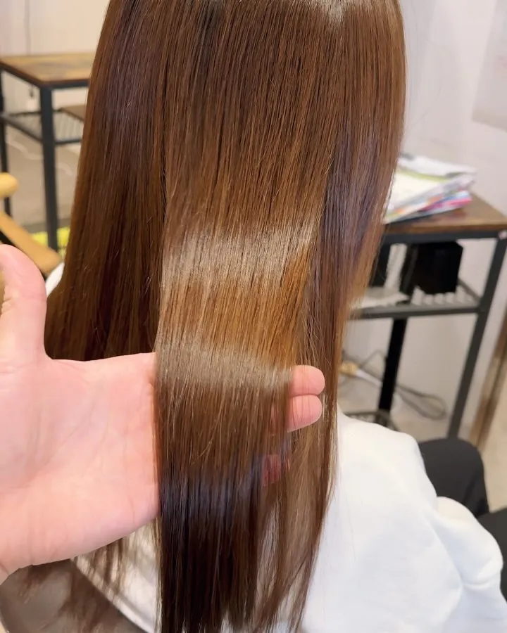 1液の塗り方からこだわりダメージを極限まで減らしこれまでにな...