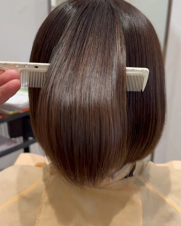 お友達のご紹介でそのお友達の髪の毛が